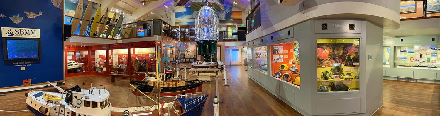 interior of Santa Barbara Maritime Museum